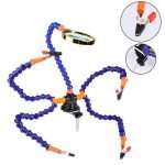 Five Arm Soldering Station with loupe