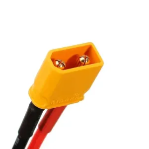 Conector XT30 macho con cable de 10 cm