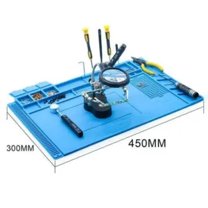 Tapete de soldadura de silicona magnético y antiestático