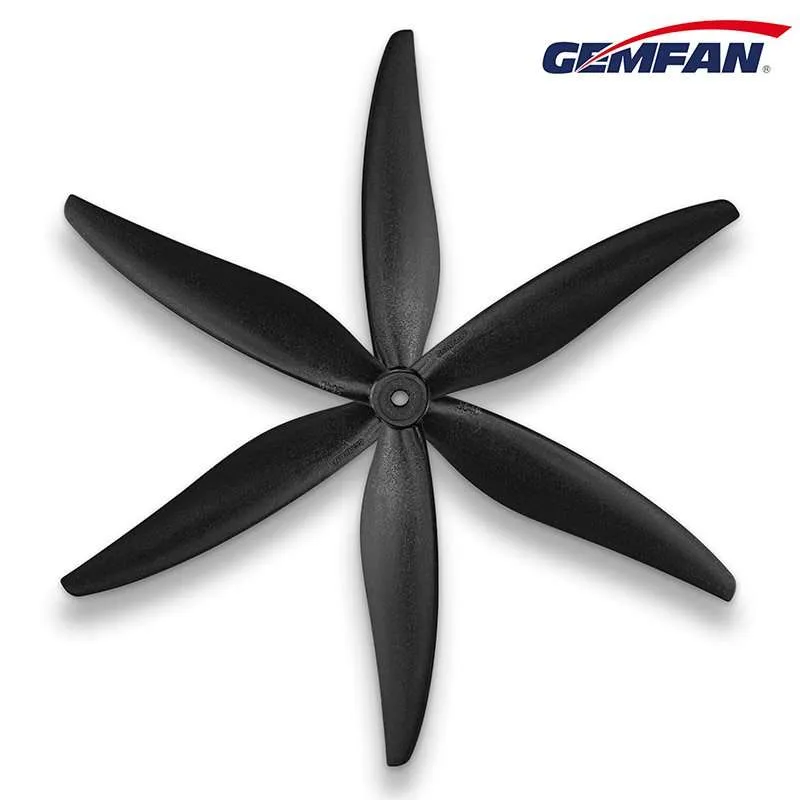 Hélices Gemfan Cinelifter 8040-3 negras (pack de 2) 3 Pareja de hélices Gemfan Cinelifter 8040-3 CW y CCW