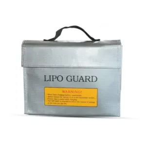 Bolsa ignífuga y antiexplosión para baterías LiPo
