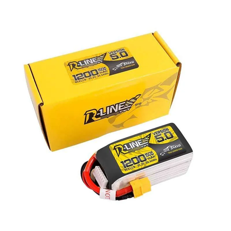 tattu r line version 5.0 1200mah 22.2v 150c dronefpvshop 5