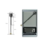 Antena Flywoo Bipolar Dual-Band 2.4GHz/5.8GHz (90mm/150mm)